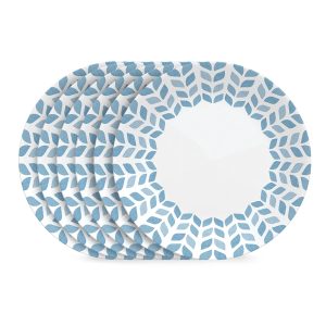 Corelle Global Collection Northern Pines 10.25 Dinner Plates. 6-pack