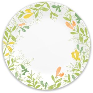 Corelle Contemporary Fruit 10.5 Dinner Plate- 4 Pack