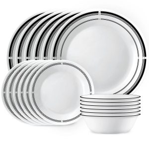 Corelle Brasserie 18-piece Dinnerware Set. Service for 6