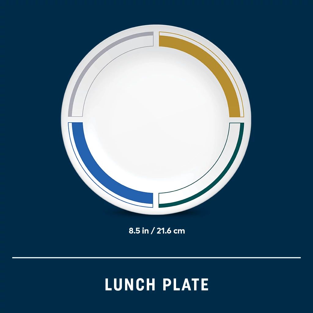 Corelle Color Block 8.5 Salad Plate - Image 6