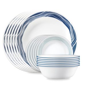 Corelle Acadia 18-piece Dinnerware Set. Service for 6
