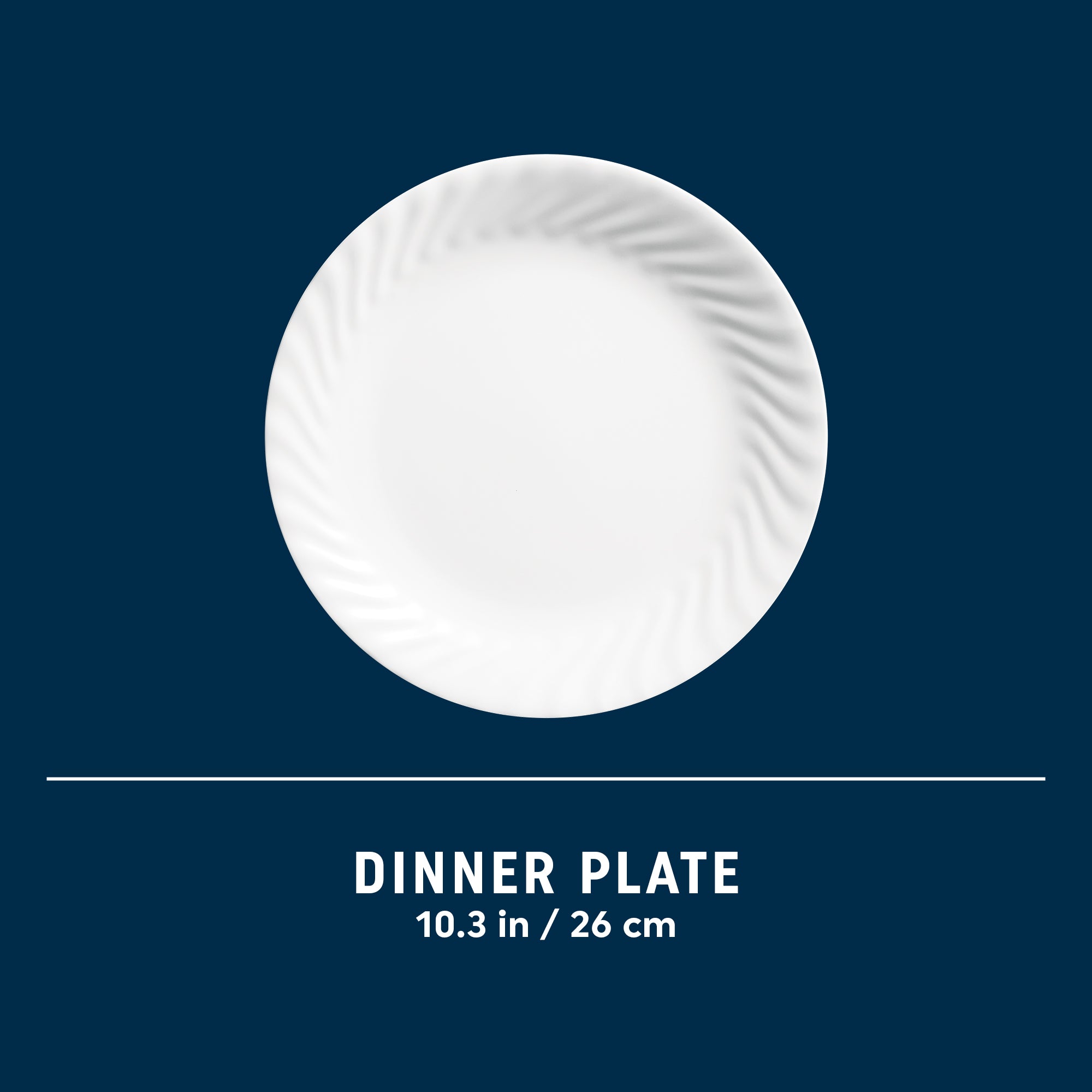 Corelle Enhancements 10.25 Glass Dinner Plate - Image 9