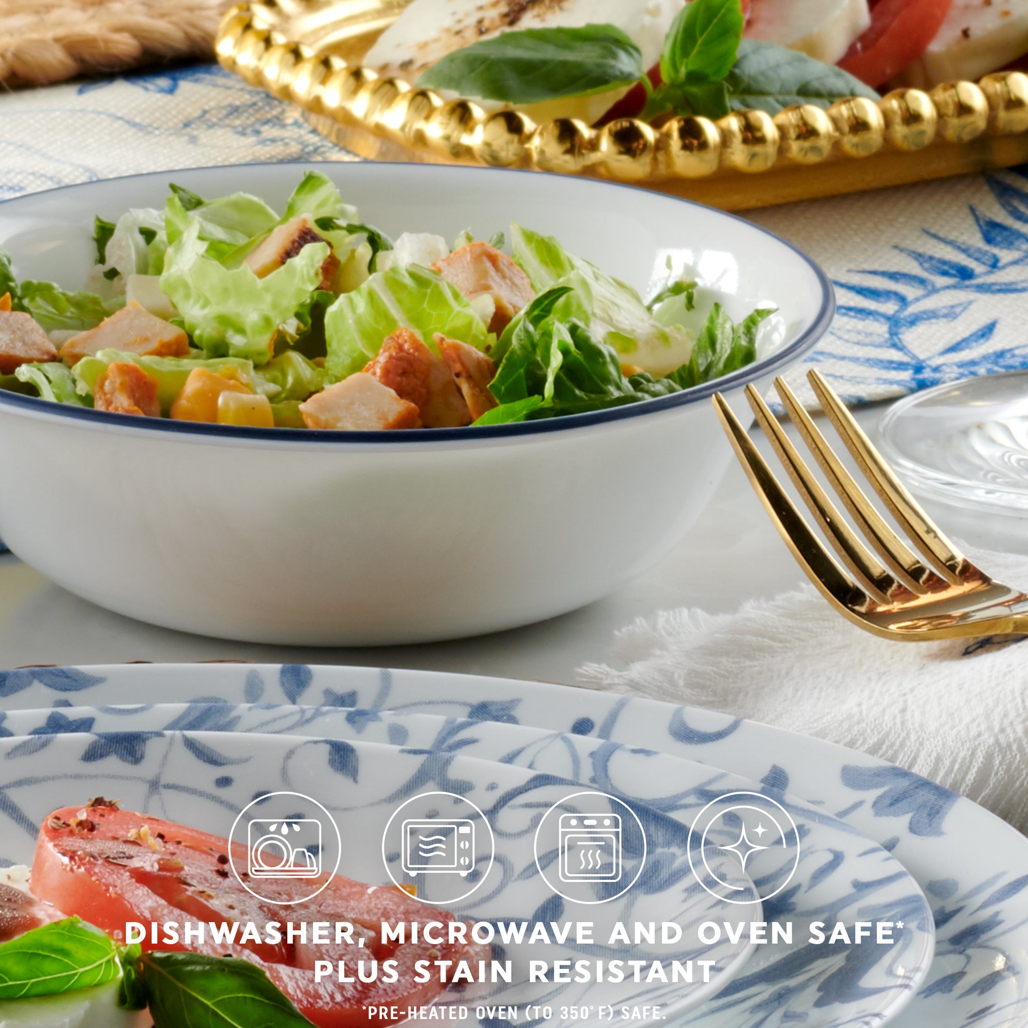 Corelle Darlington 18-ounce Cereal/Soup Bowl - Image 2