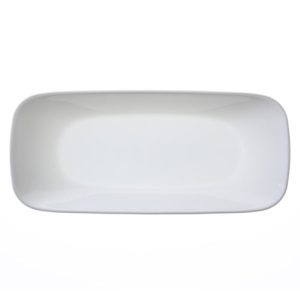 Corelle  Pure White Appetizer Tray- 10.5