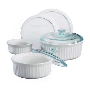 CorningWare French White 7-piece Casserole Set
