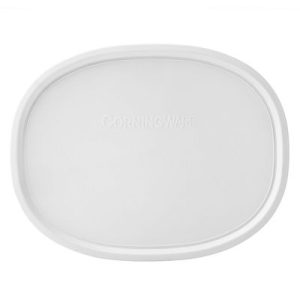 CorningWare French White Plastic Lid for 1.5-quart Oval Baking Dish